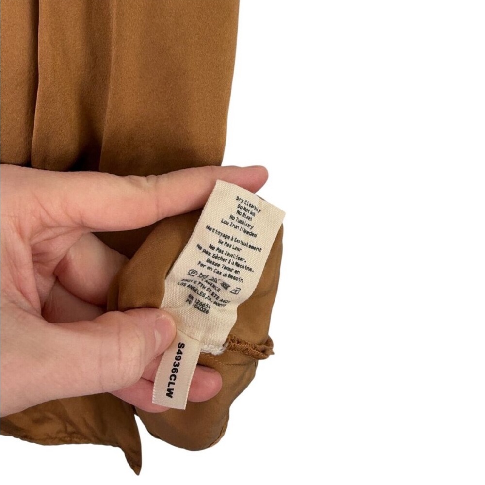 L'AGENCE Chiara Silk top - Picture 8 of 10